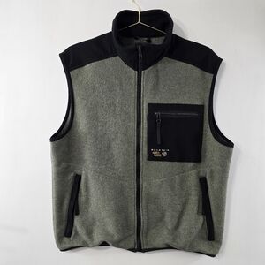 Mountain Hardwear Teddy Faux Sherpa Plush Two Tone Gorpcore Fleece Jacket Vest M